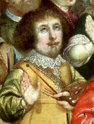 Krzysztof Aleksander Boguszewski Self-portrait oil painting